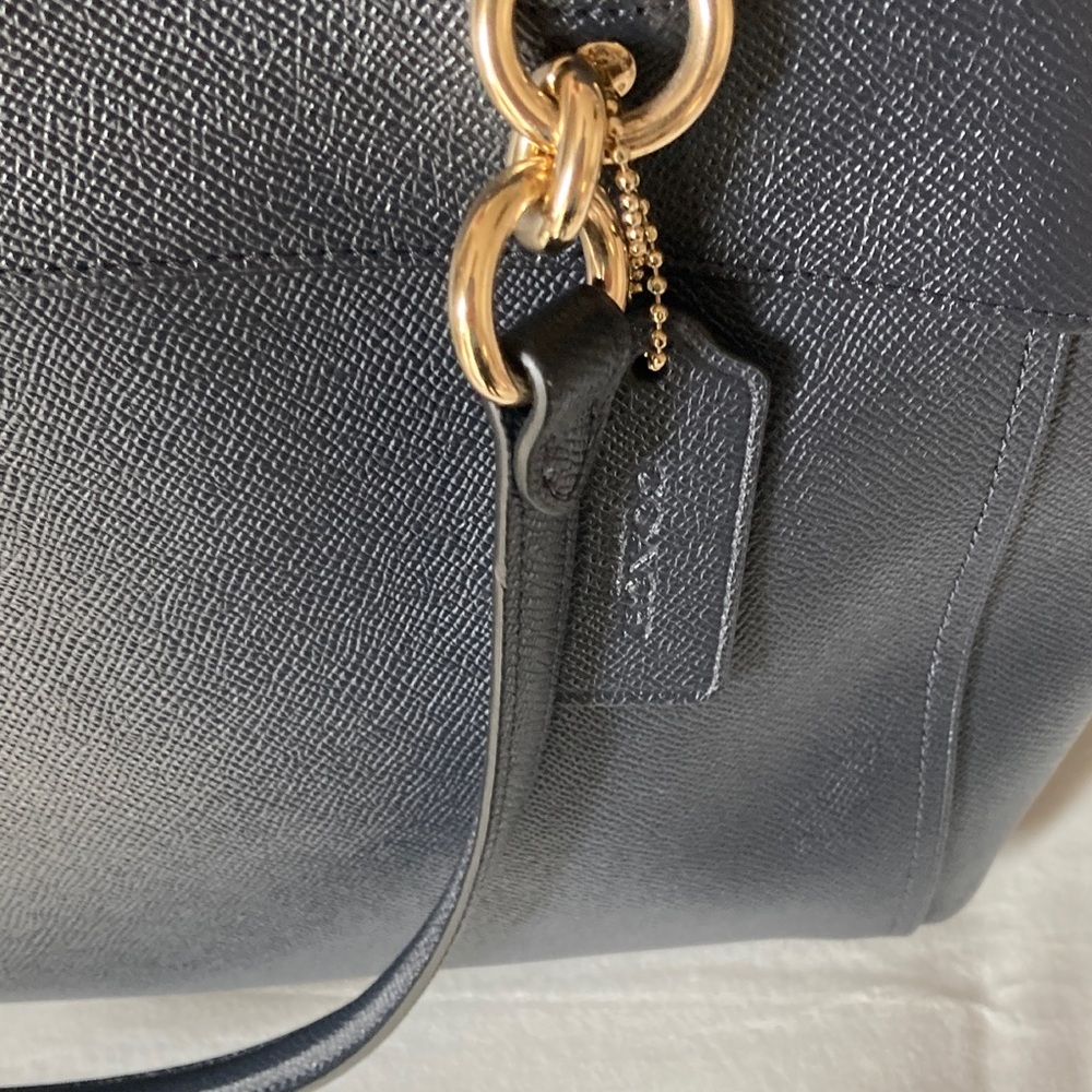 Coach Savannah Carryall Dual Zip Pocket Satchel with Gold Hardware k1723-F25928 - Picture 7 of 10